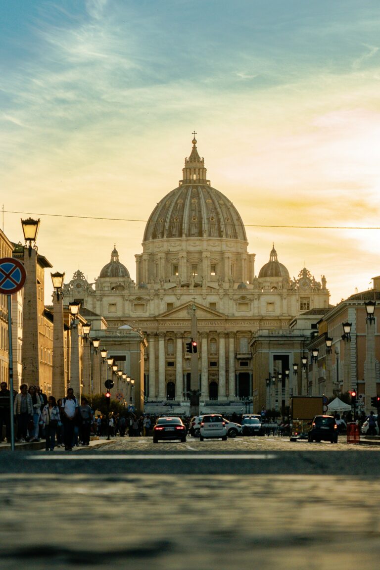 St. Peter's Basilica seen from the front, Vatican City