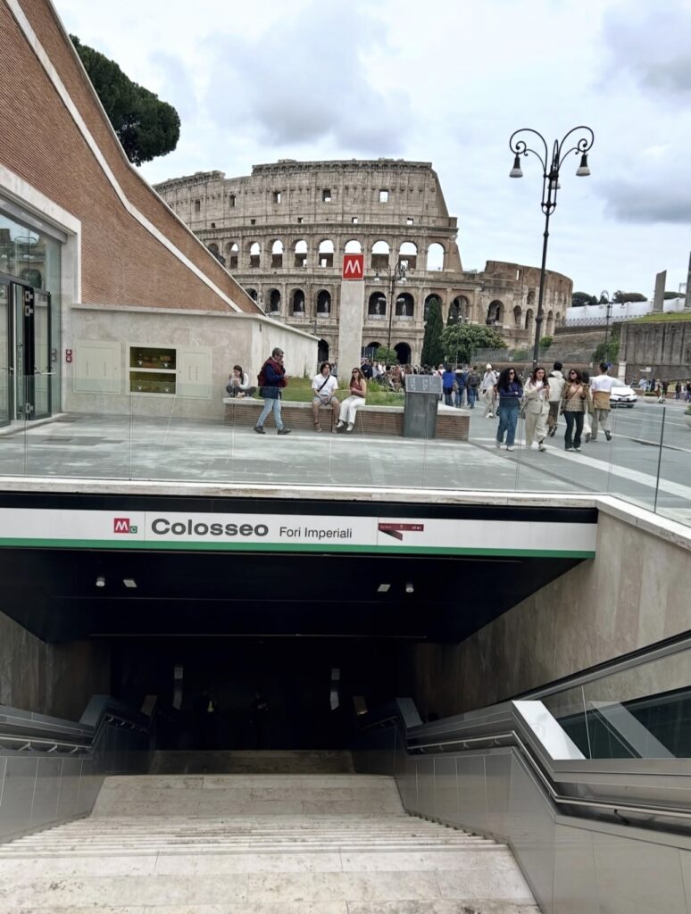 colosseo station in Rome